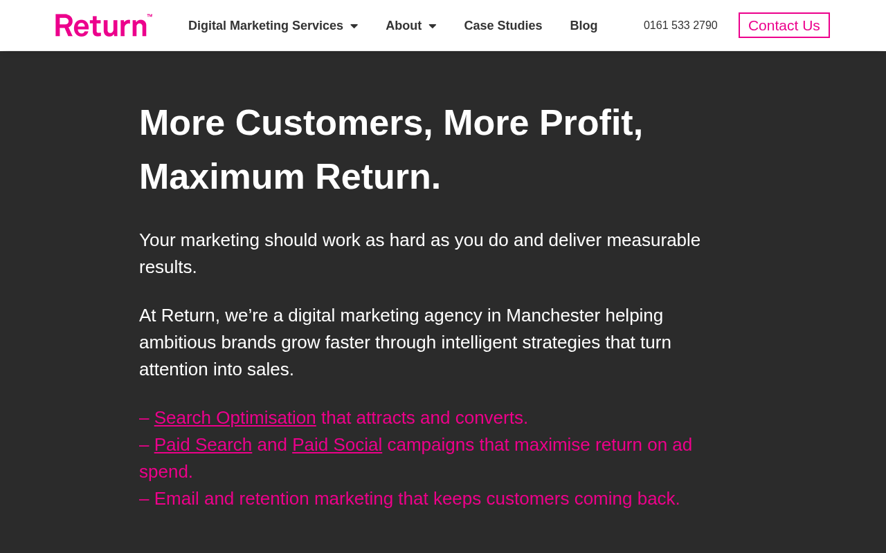 Return screenshot