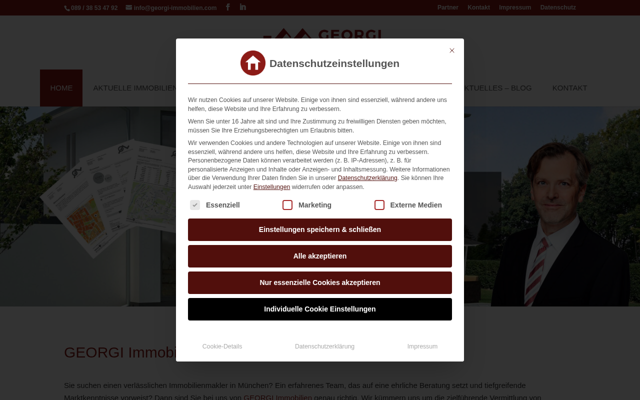 GEORGI Immobilien | Immobilienmakler München screenshot