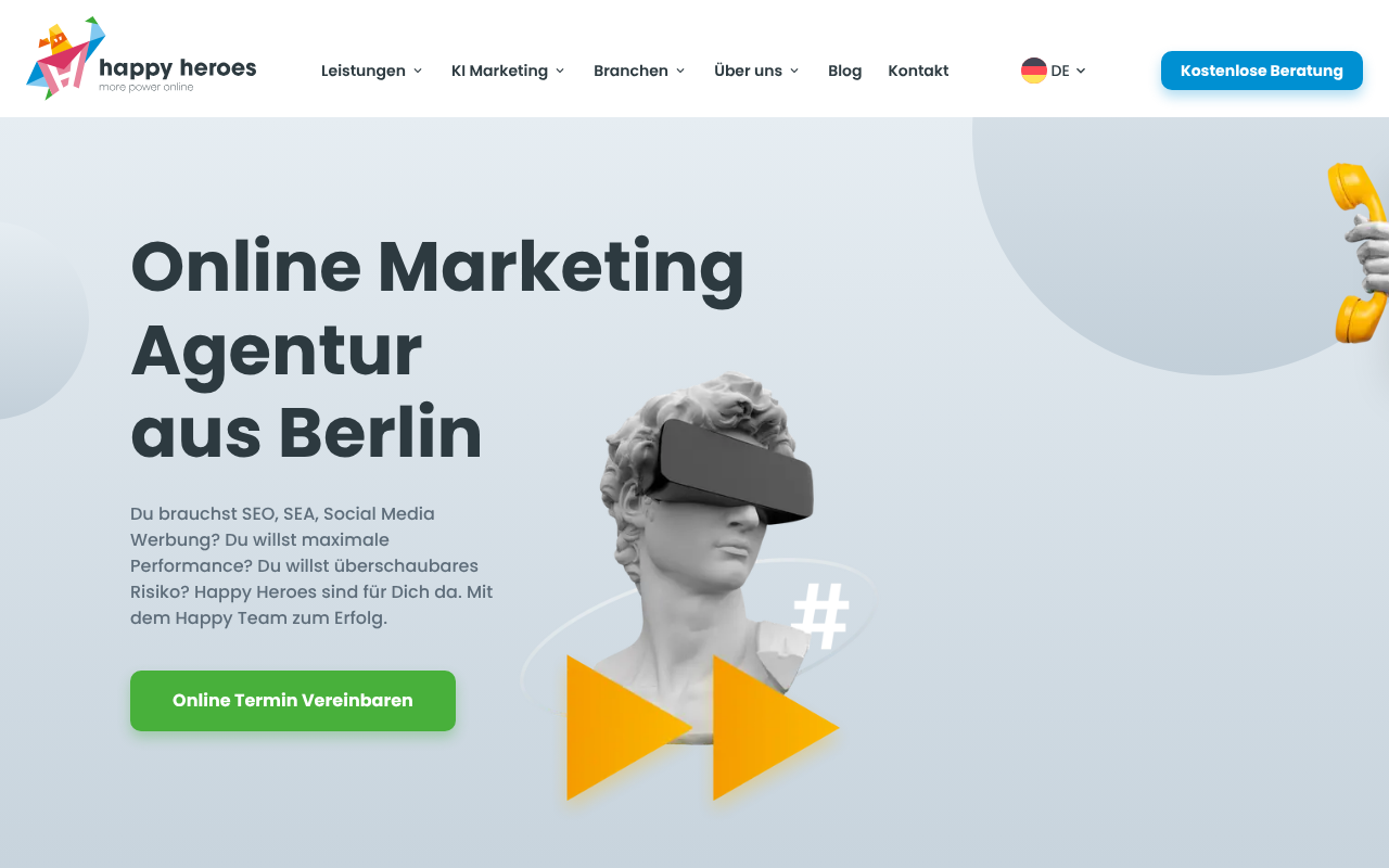 Happy Heroes Online Marketing Agentur GmbH — Web Directory