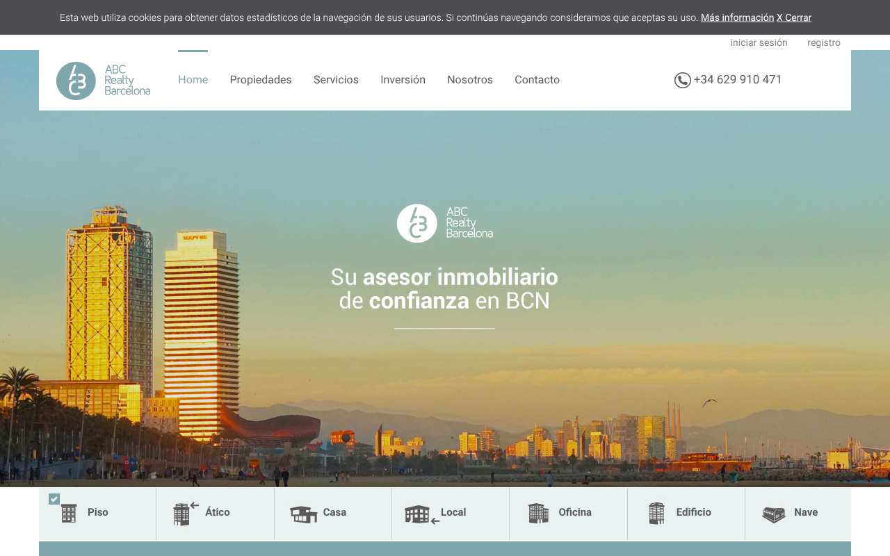 ABC Realty Barcelona screenshot