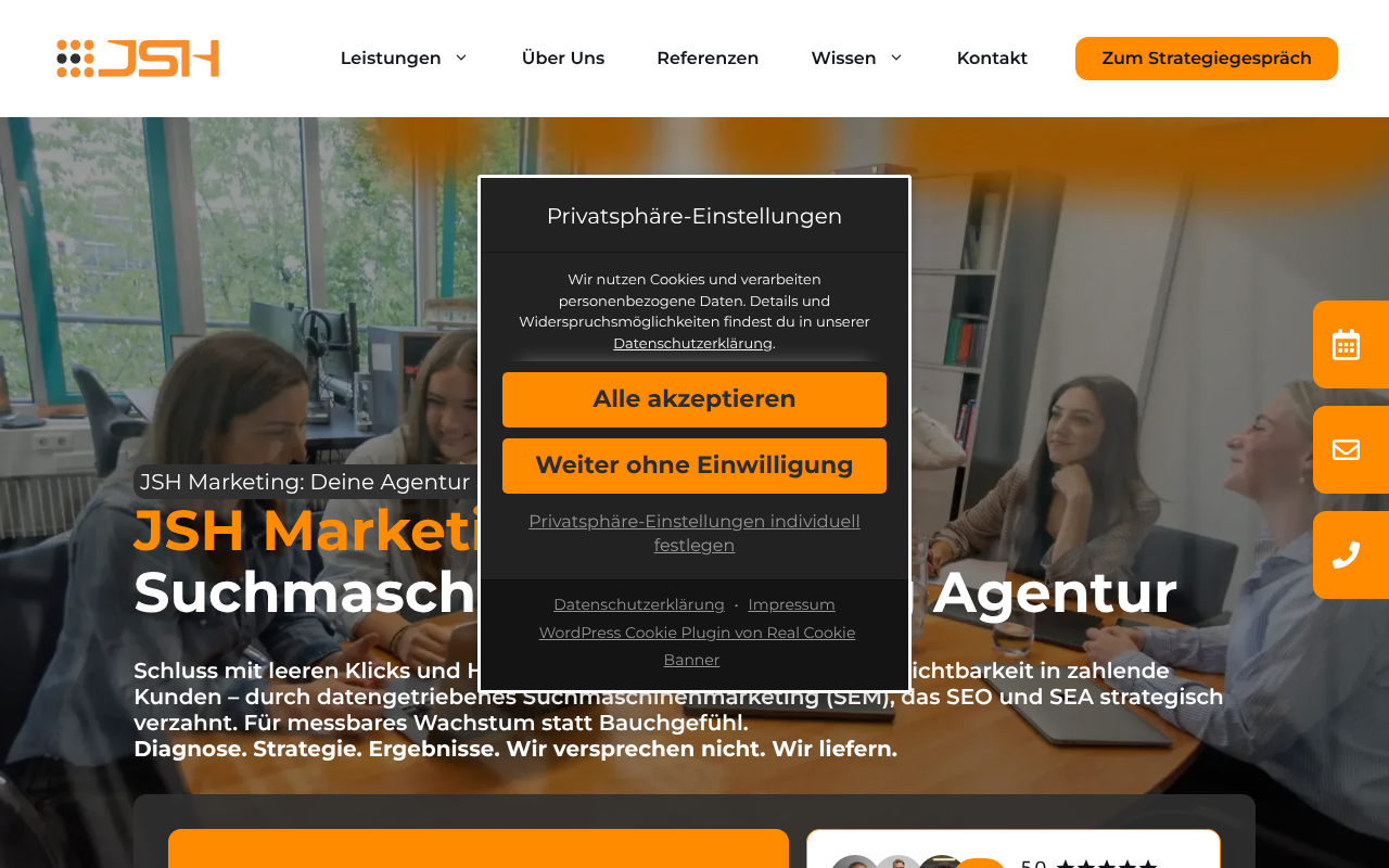 JSH Marketing | Google Ads und SEO Agentur München — Web Directory