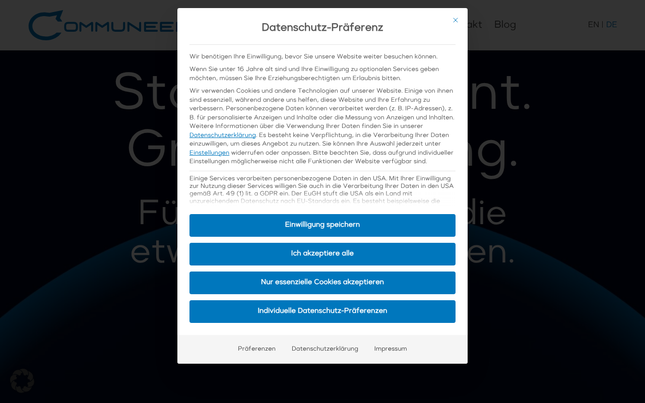 Communeer GmbH screenshot