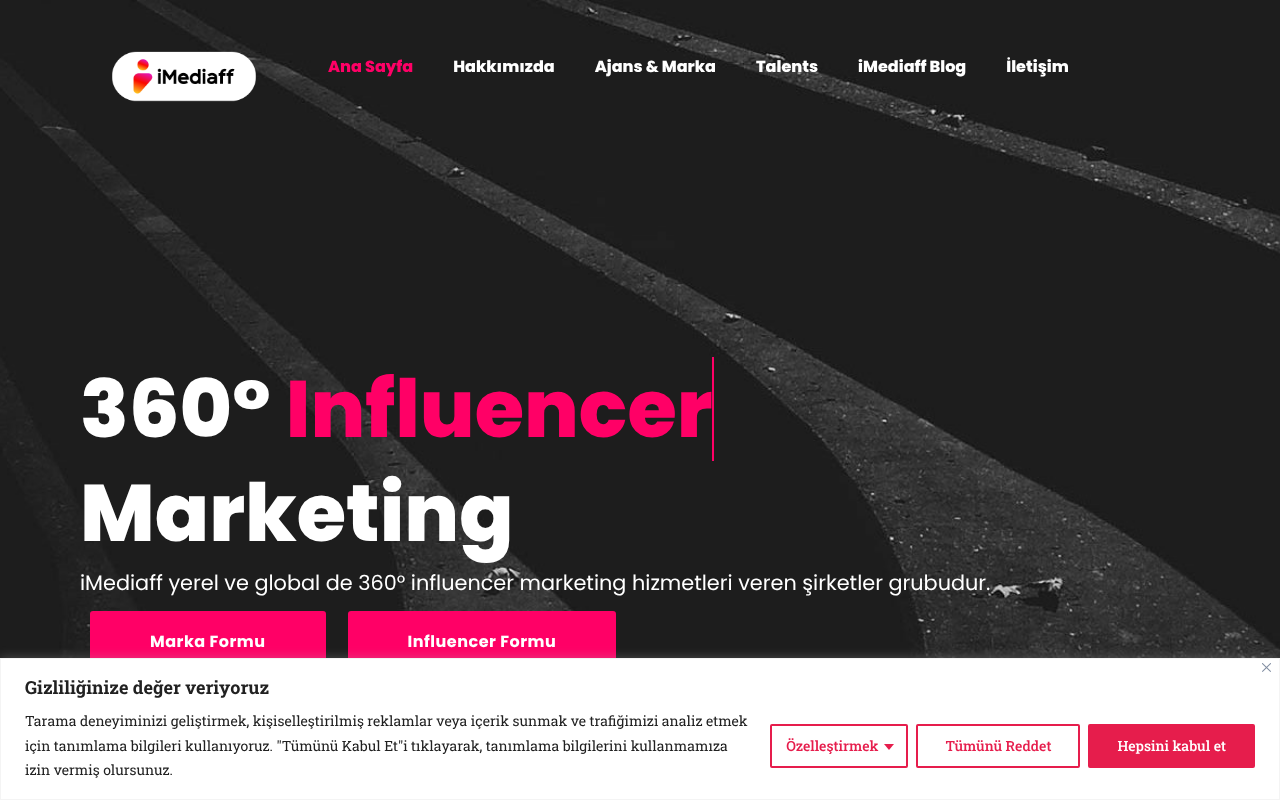 iMediaff Group 360° Influencer Marketing Company — Web Directory