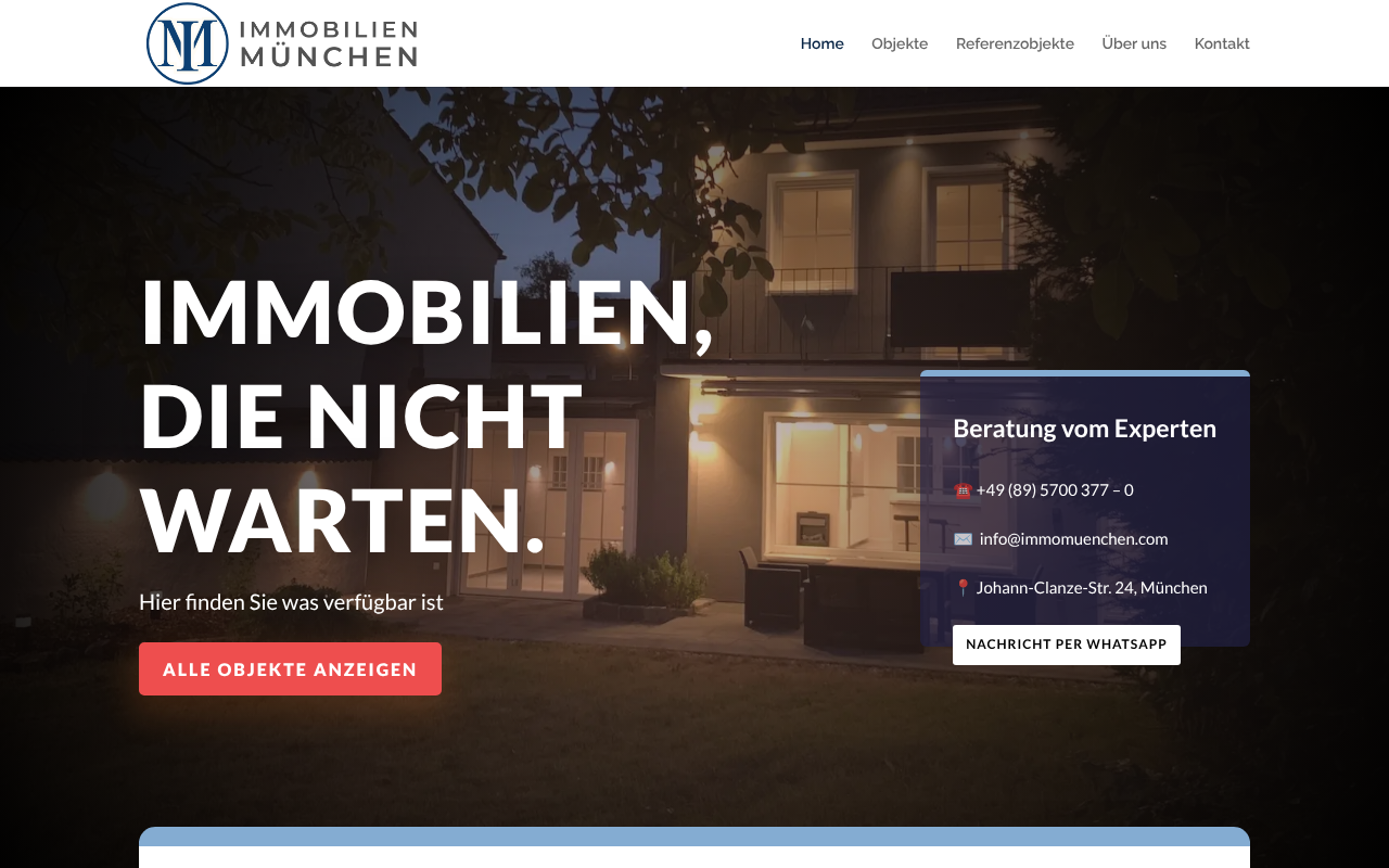 Immobilien München GmbH — Web Directory