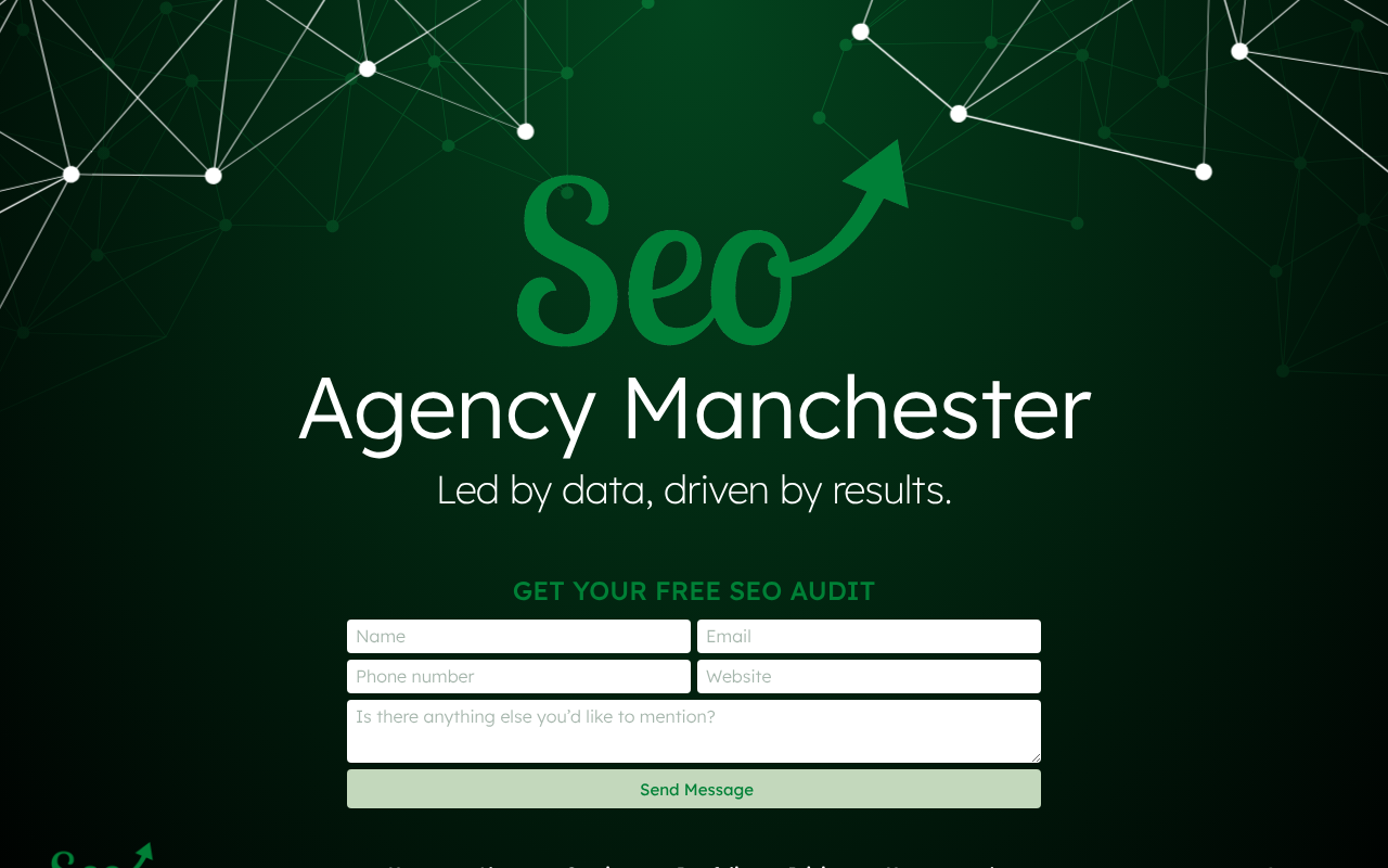 SEO Agency Manchester screenshot