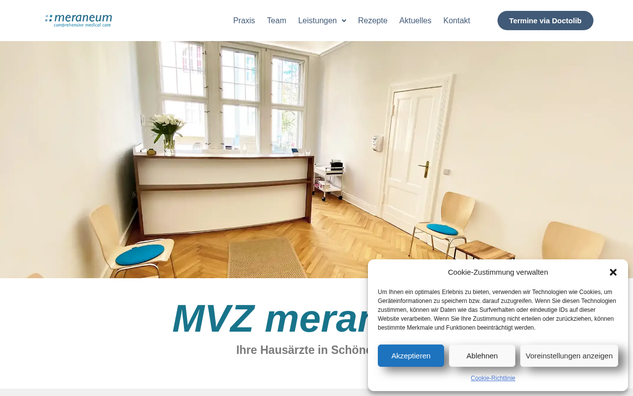 MVZ meraneum - Hausärzte in Berlin Schöneberg