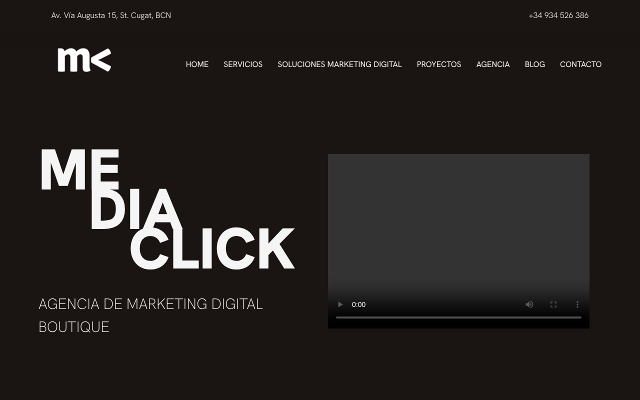 Agencia Marketing Digital | Mediaclick screenshot