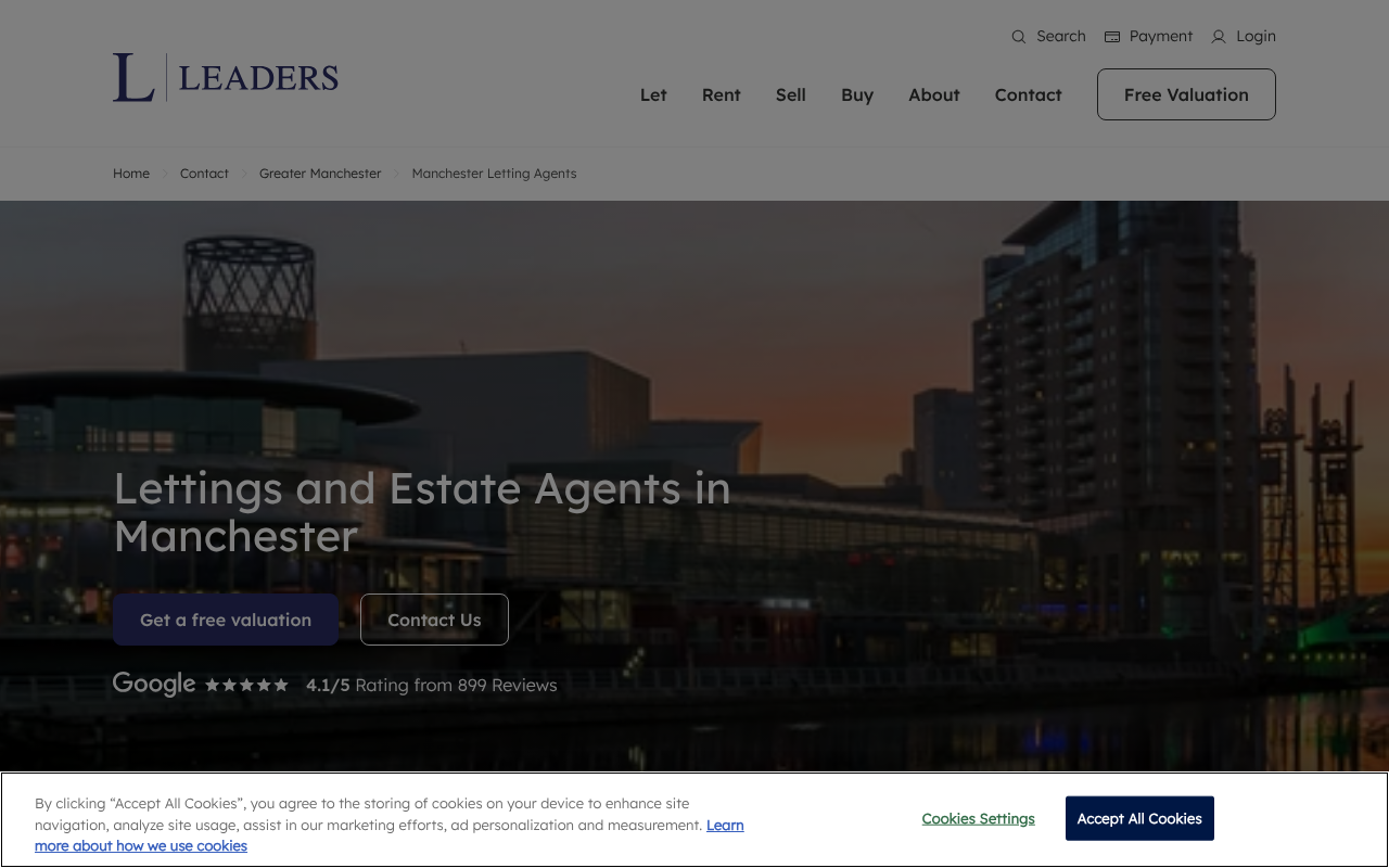 Leaders Letting & Estate Agents in Manchester