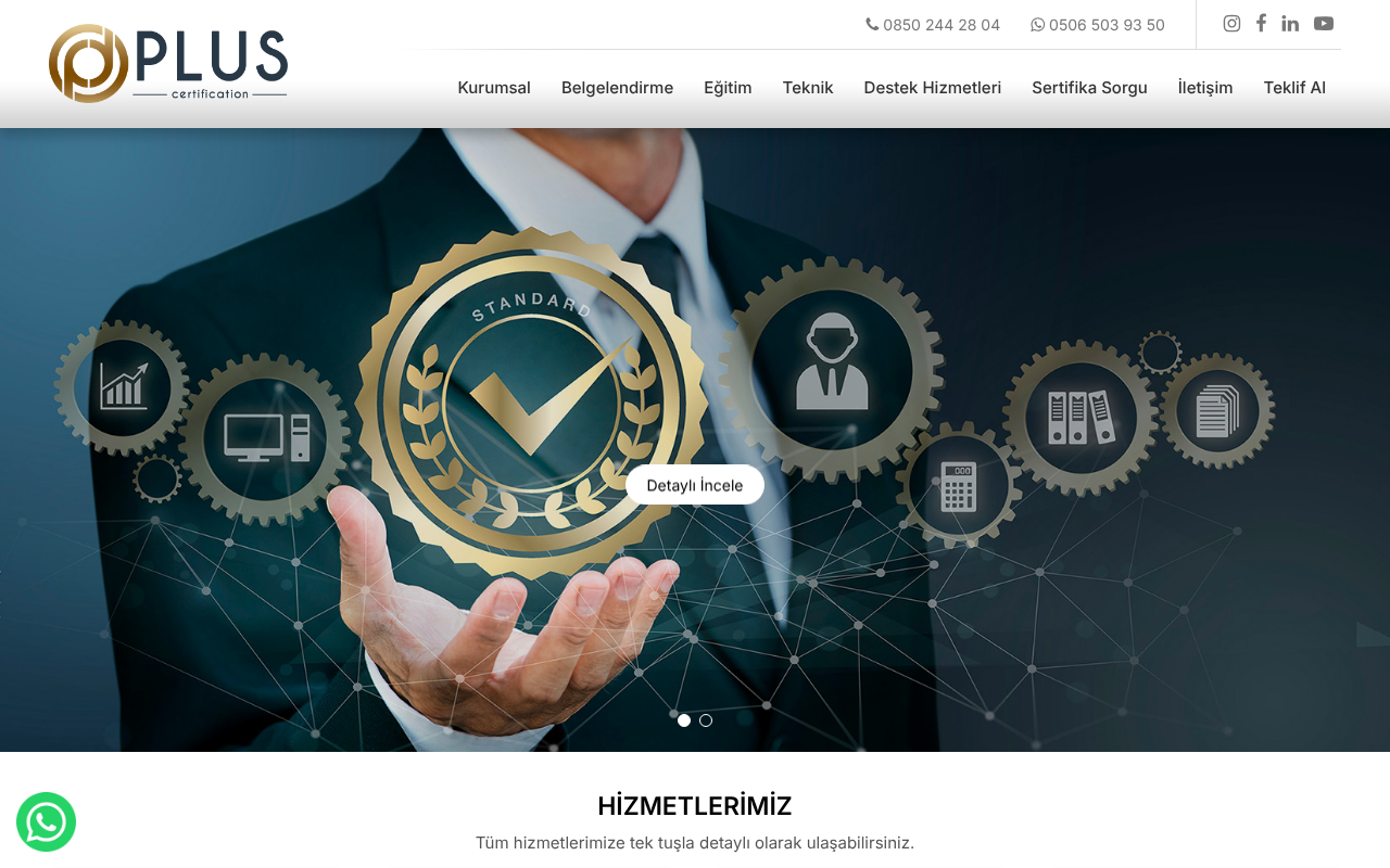 https://www.plusbelgelendirme.com screenshot