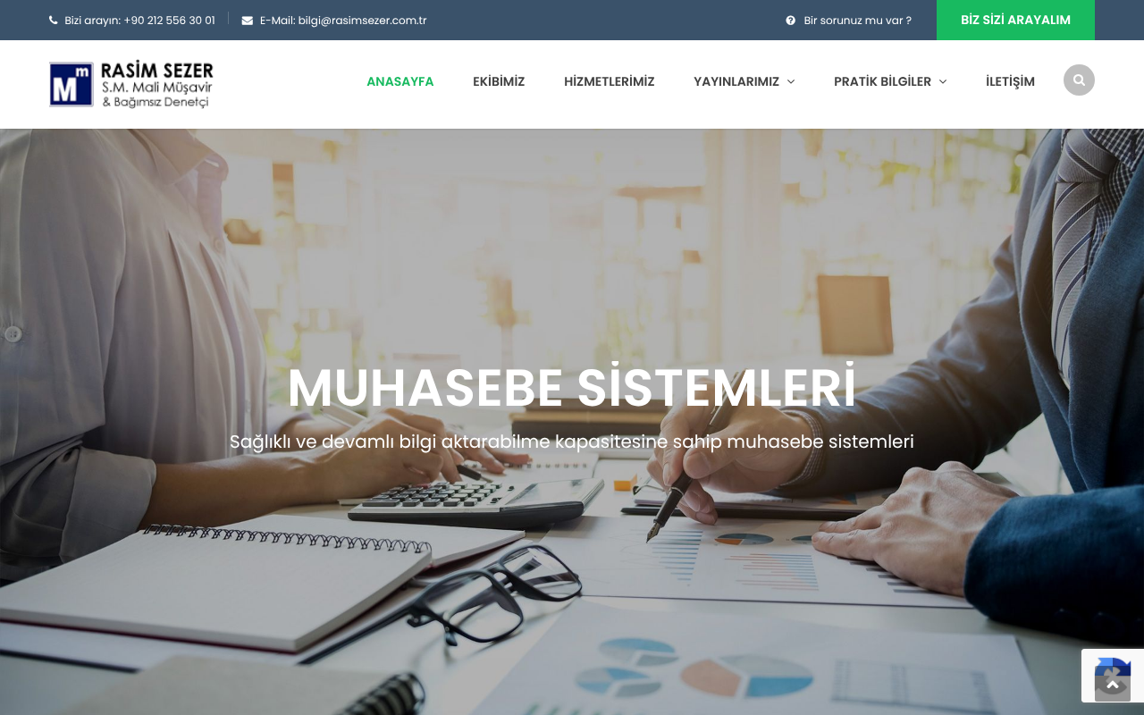 Sezer Mali Müşavirlik screenshot