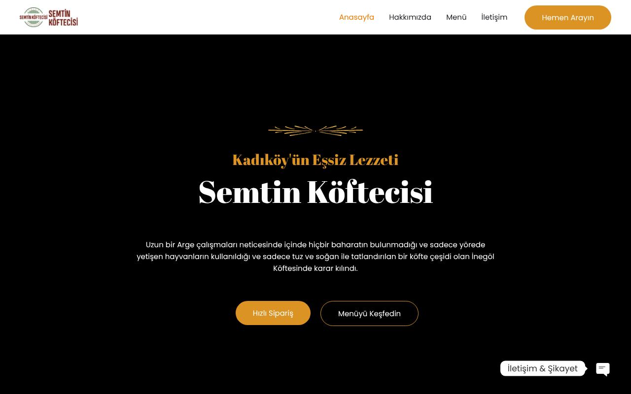 Kadıköy Semtin Köftecisi