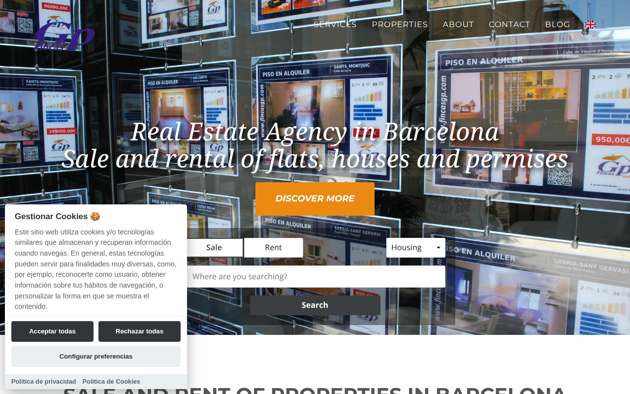 Serveis Immobiliaris Barcelona. Inmobiliaria Barcelona Eixample & Administrador de Fincas screenshot