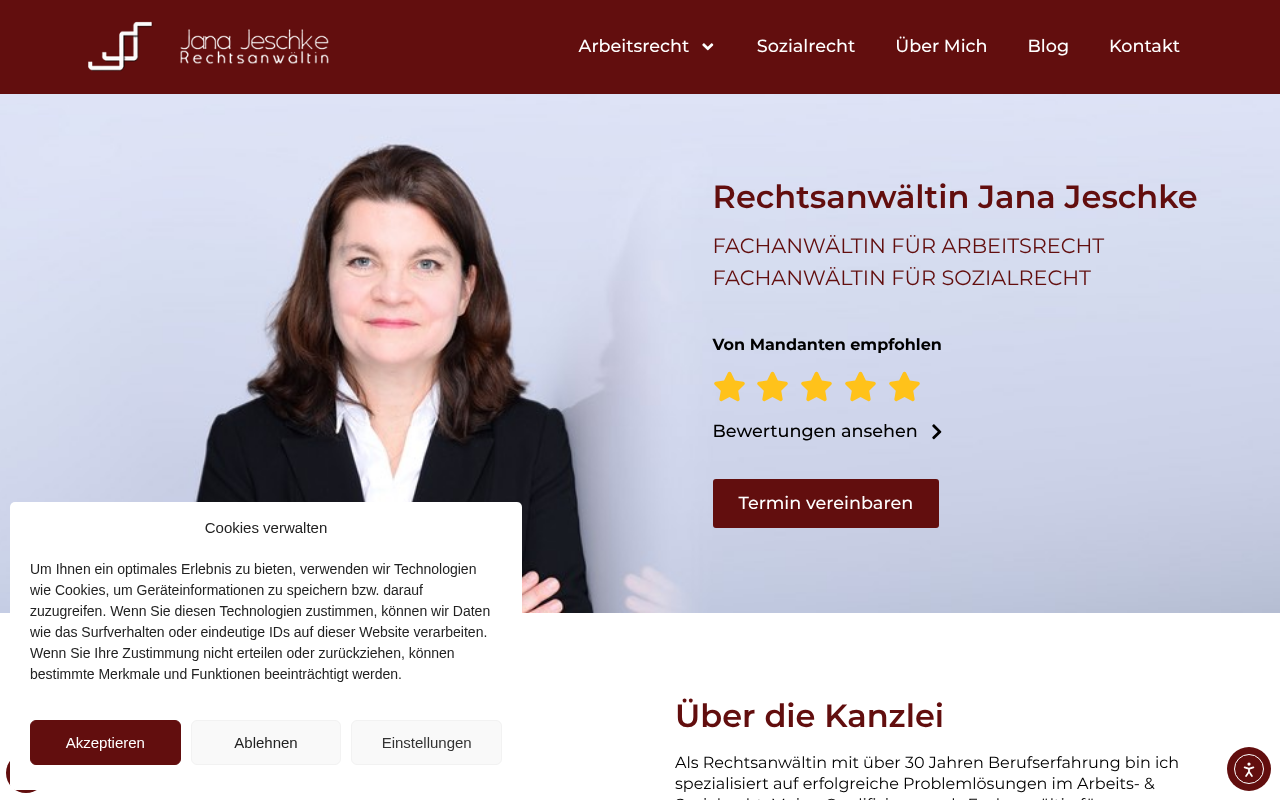 Jana Jeschke, Rechtsanwältin