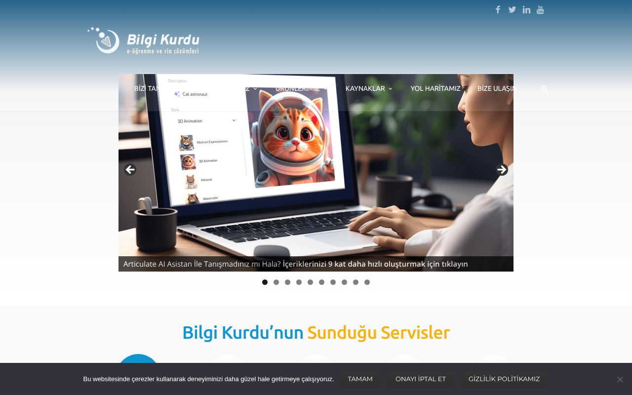 Bilgi Kurdu Eöğrenme & Yazılım Hizmetleri screenshot