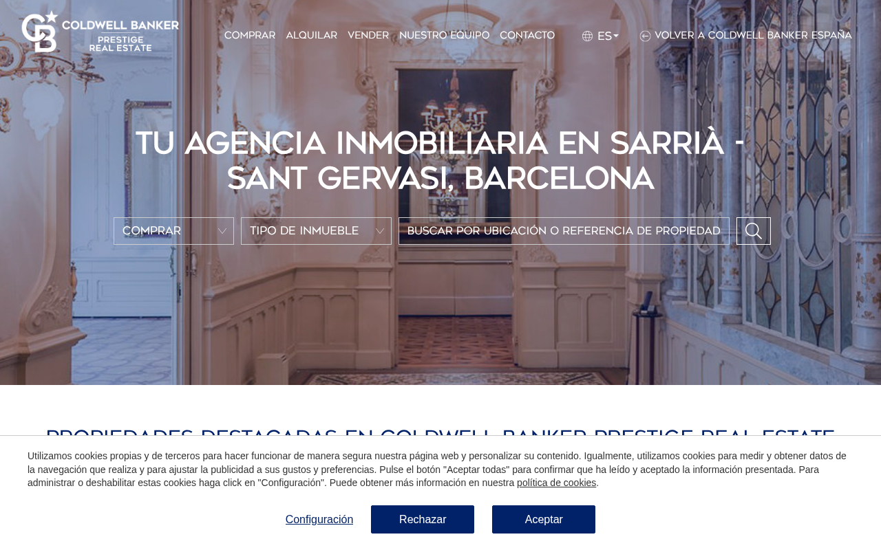 Coldwell Banker Prestige Real Estate - Agencia Inmobiliaria en Barcelona screenshot