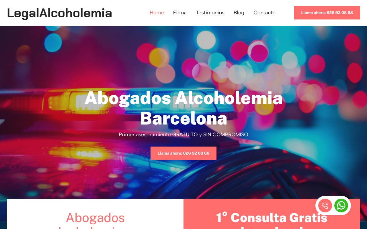 Legal Alcoholemia Barcelona