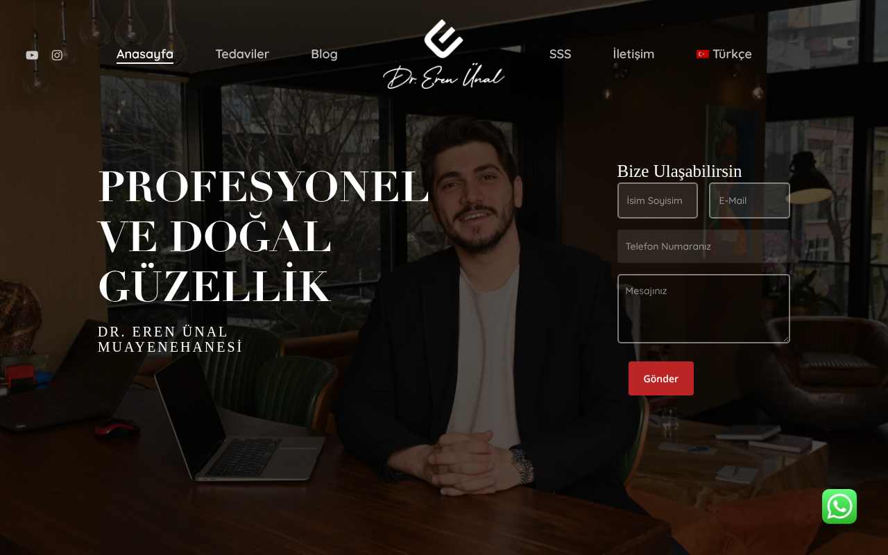 https://erenunal.com screenshot