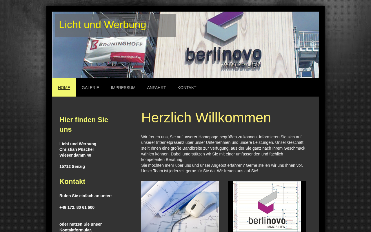 Licht und Werbung Berlin screenshot