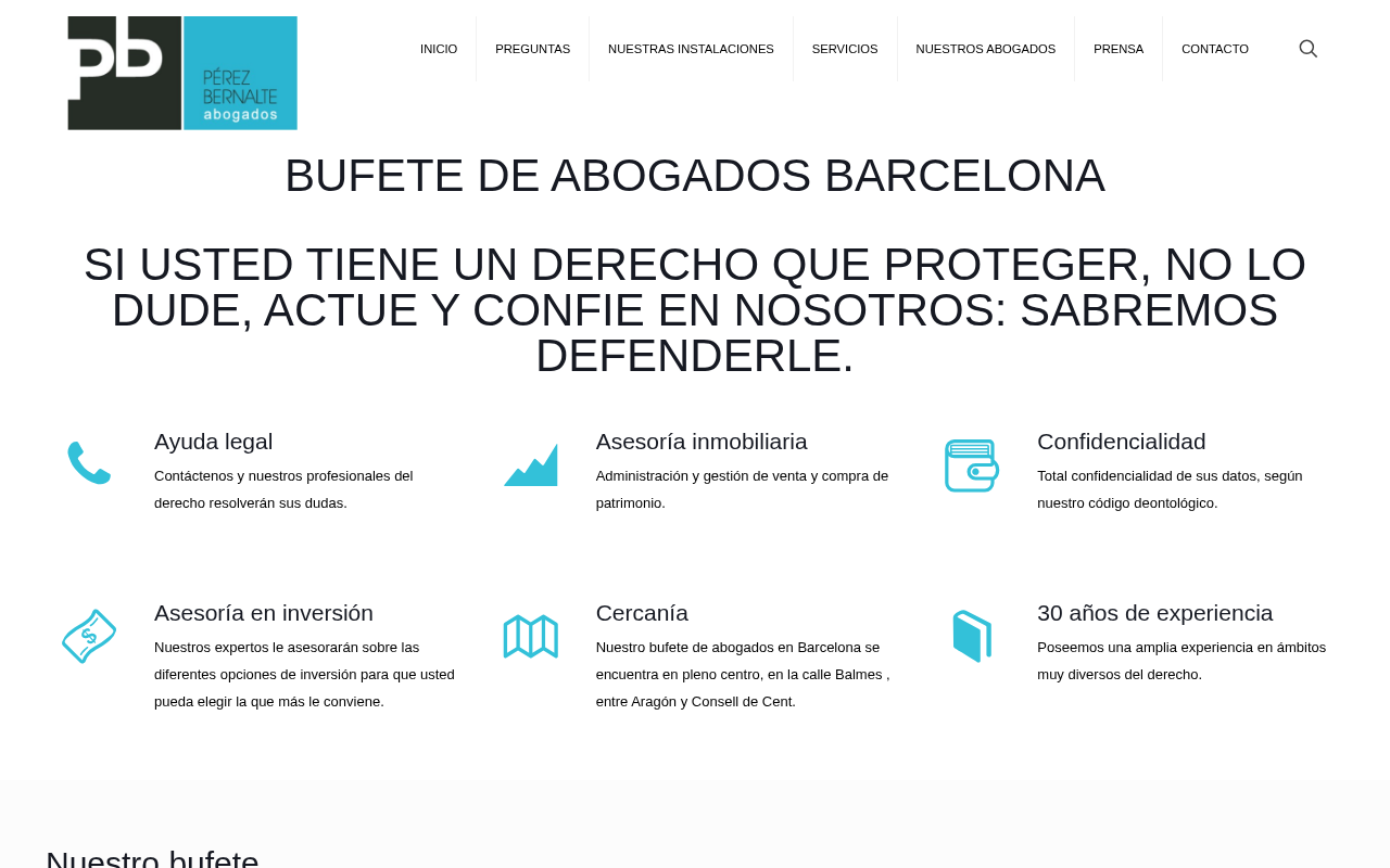 Bufete Pérez Bernalte Abogados