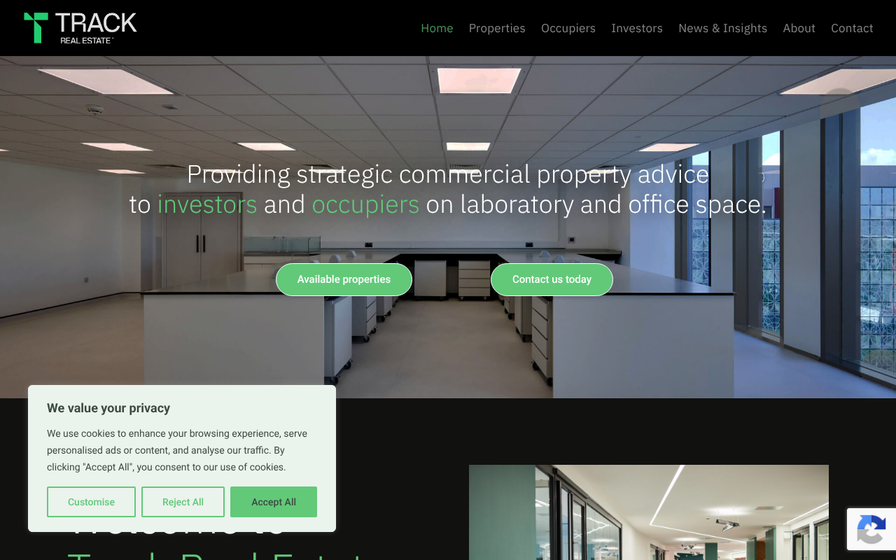 Track Real Estate Ltd screenshot