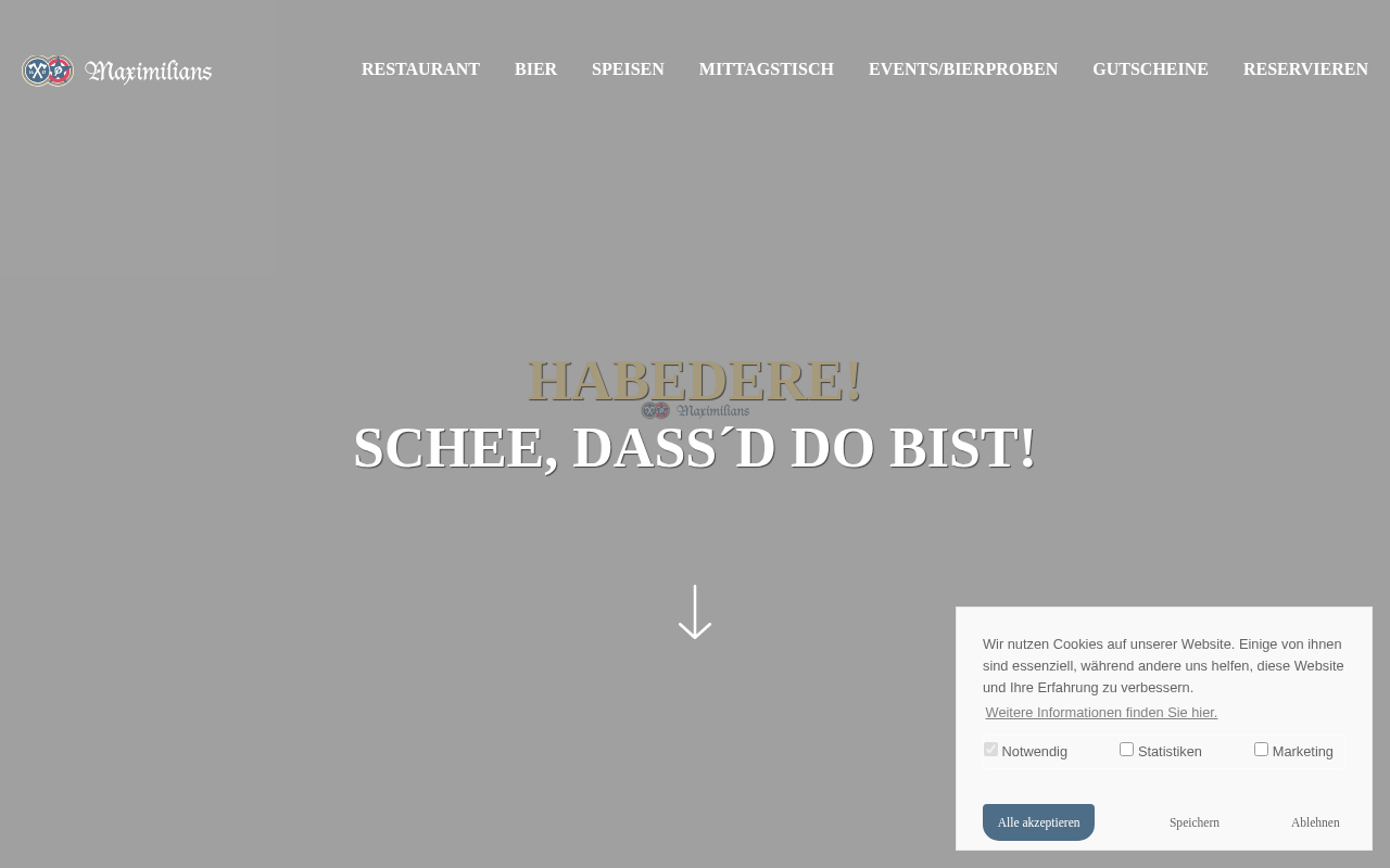 Restaurant Maximilians Berlin screenshot