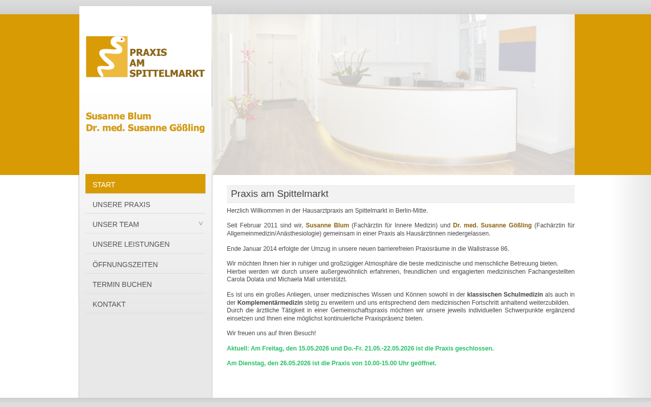 Praxis am Spittelmarkt screenshot