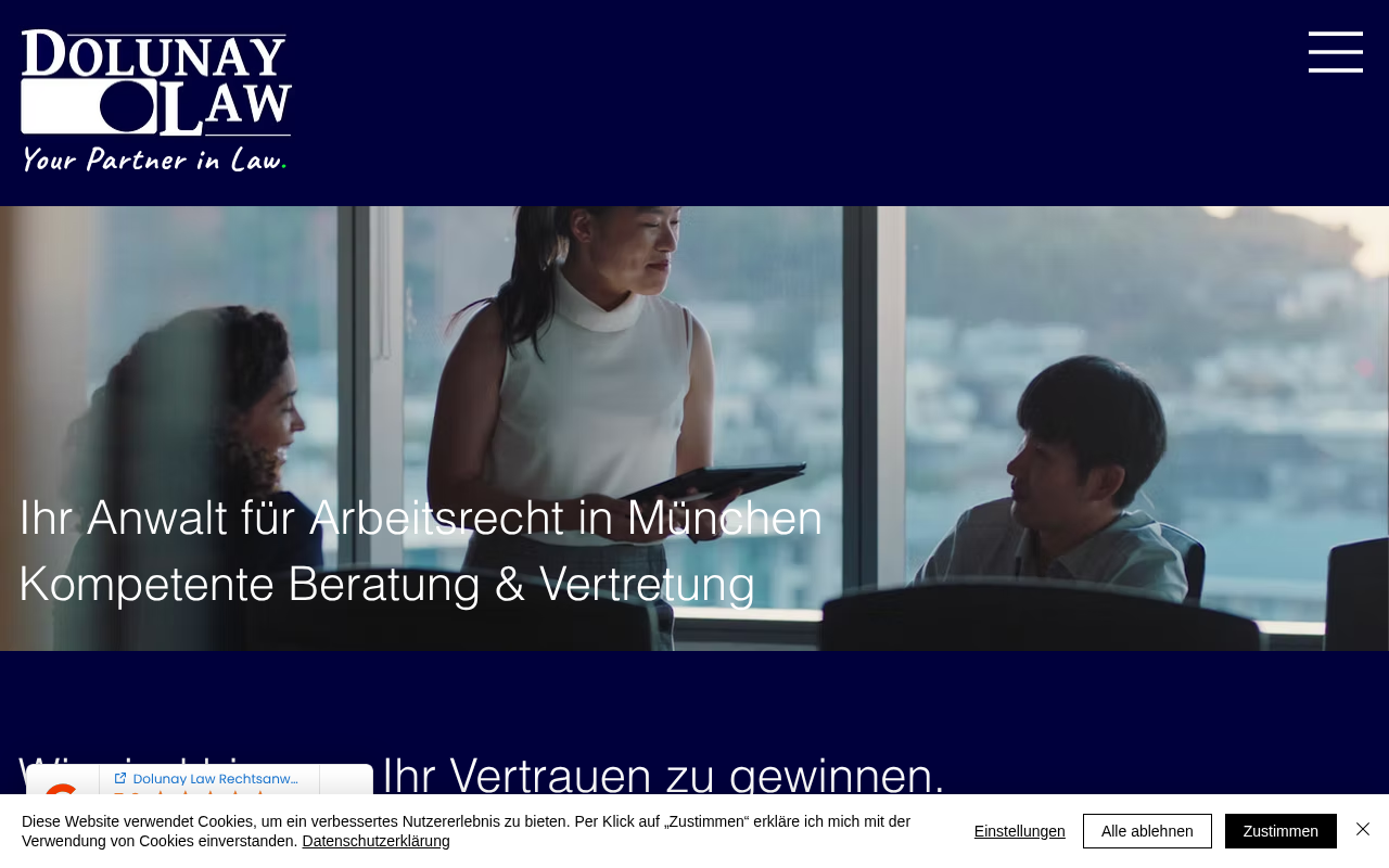 Dolunay Law Rechtsanwaltskanzlei screenshot