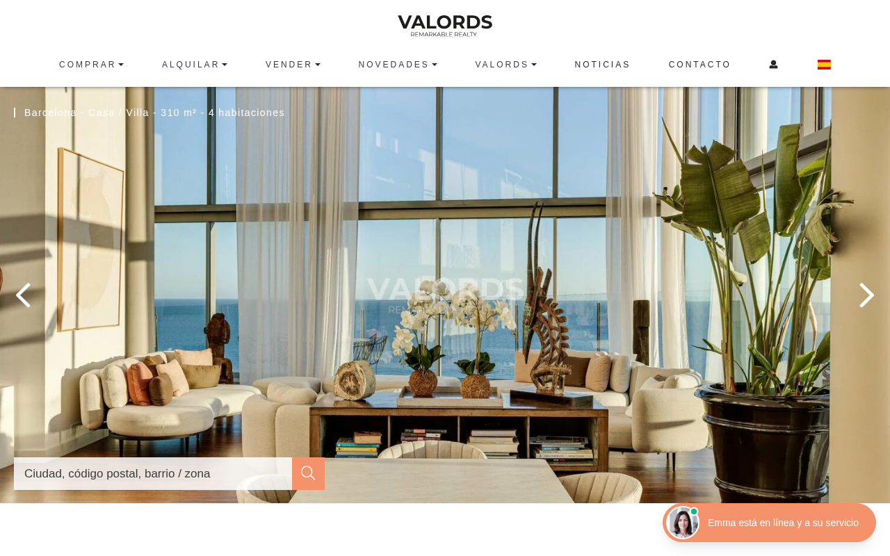 Valords Barcelona - Agencia inmobiliaria de lujo screenshot