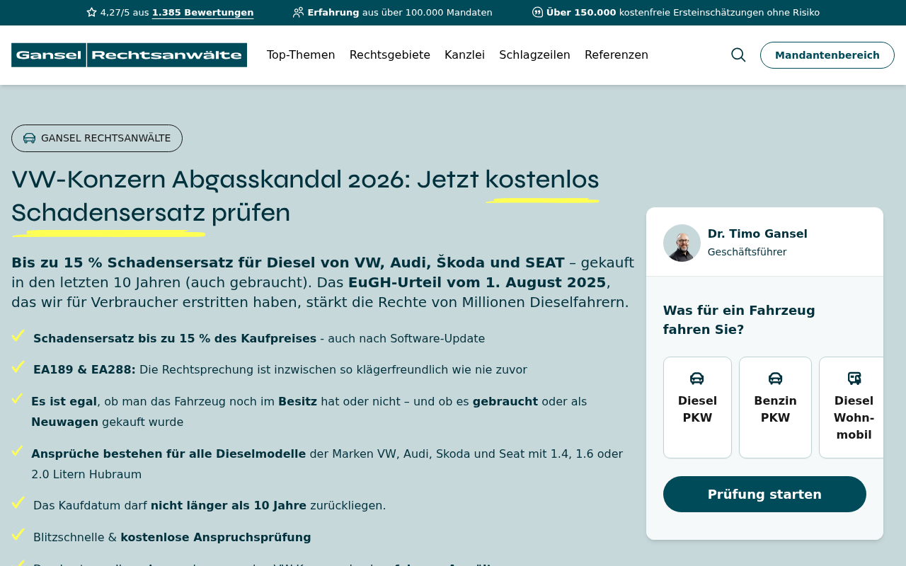 Gansel Rechtsanwälte