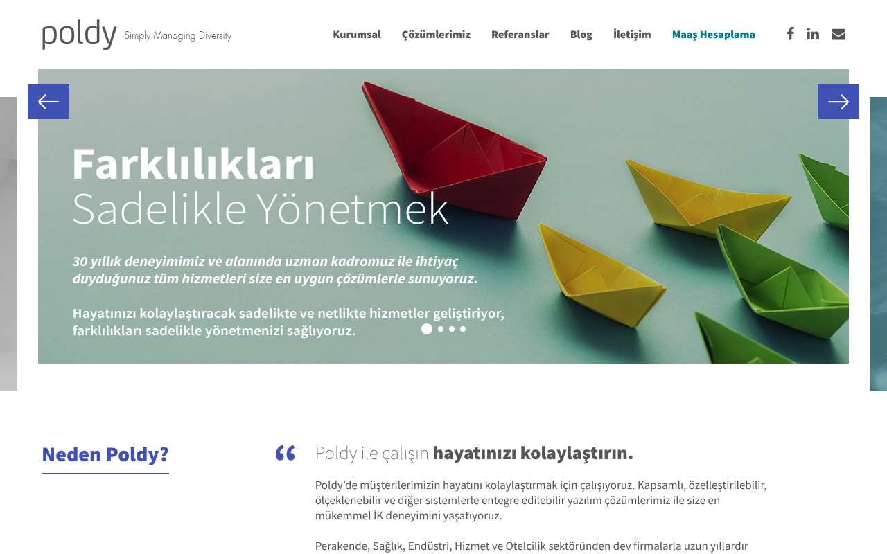Poldy İnsan Kaynakları Yazılım Danışmanlık A.Ş. screenshot