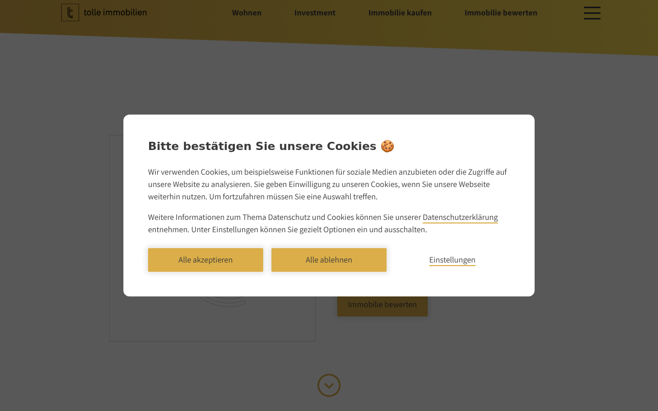 Tolle Immobilien GmbH screenshot