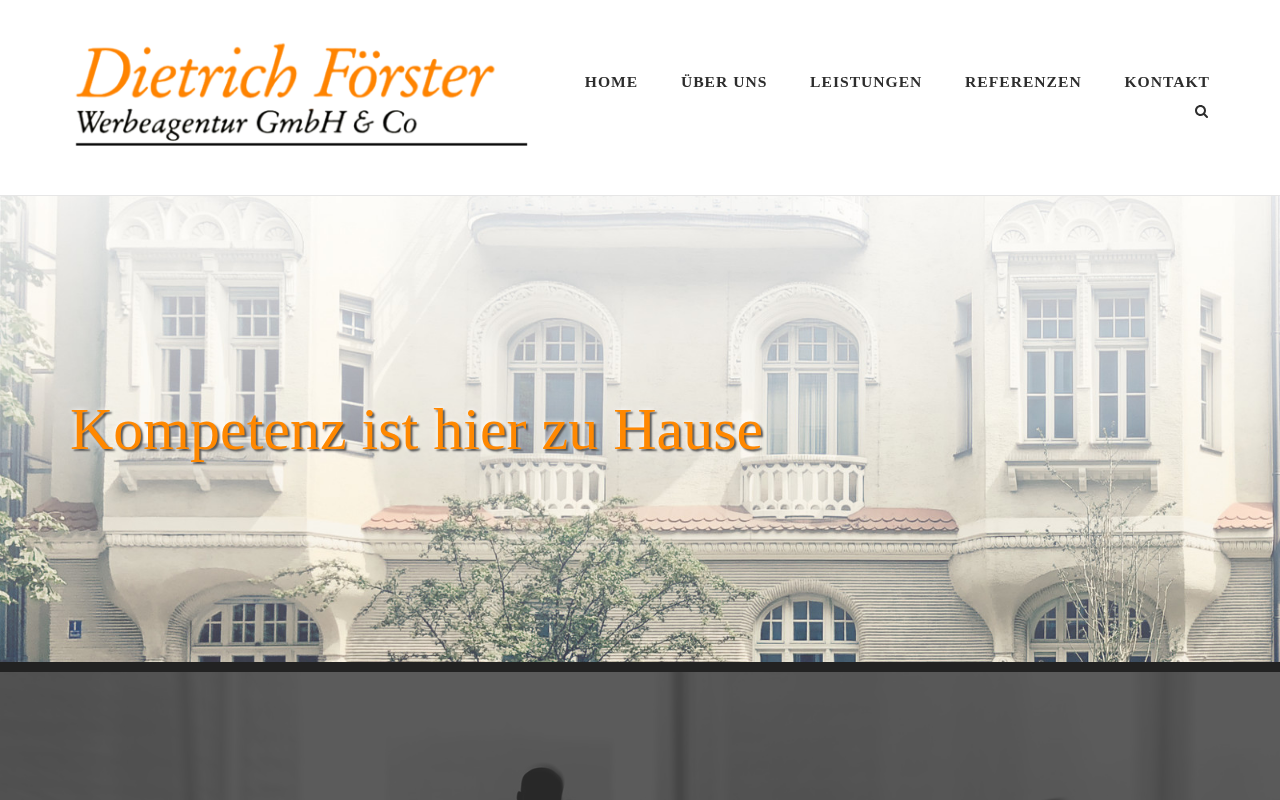 Dietrich Förster Werbeagentur GmbH & Co.KG screenshot