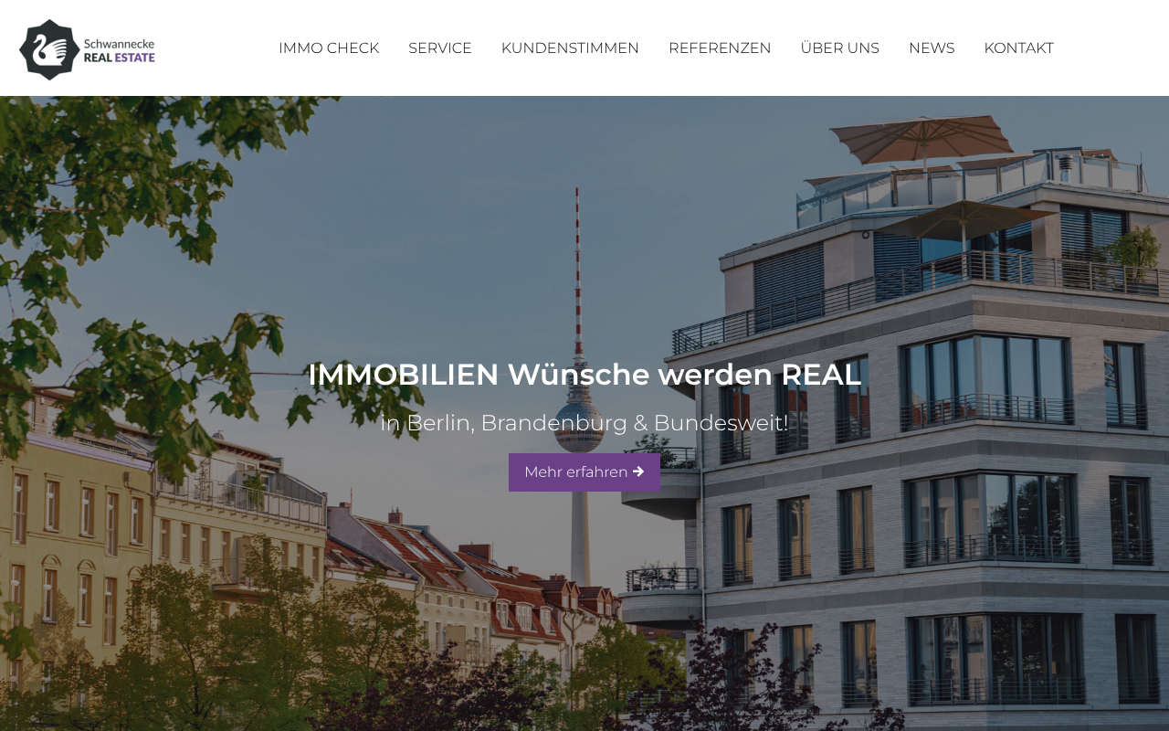 Schwannecke REAL ESTATE screenshot