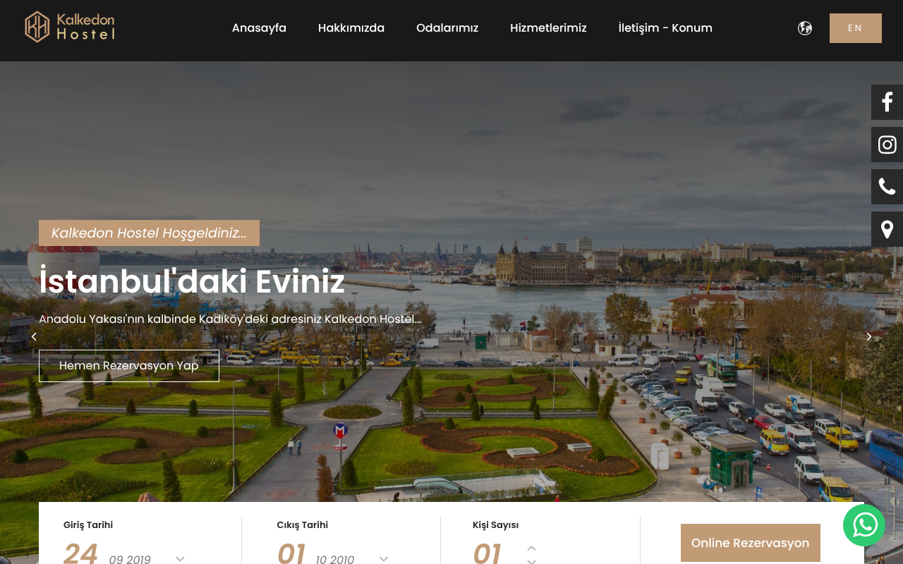 Kalkedon Hostel — Web Directory