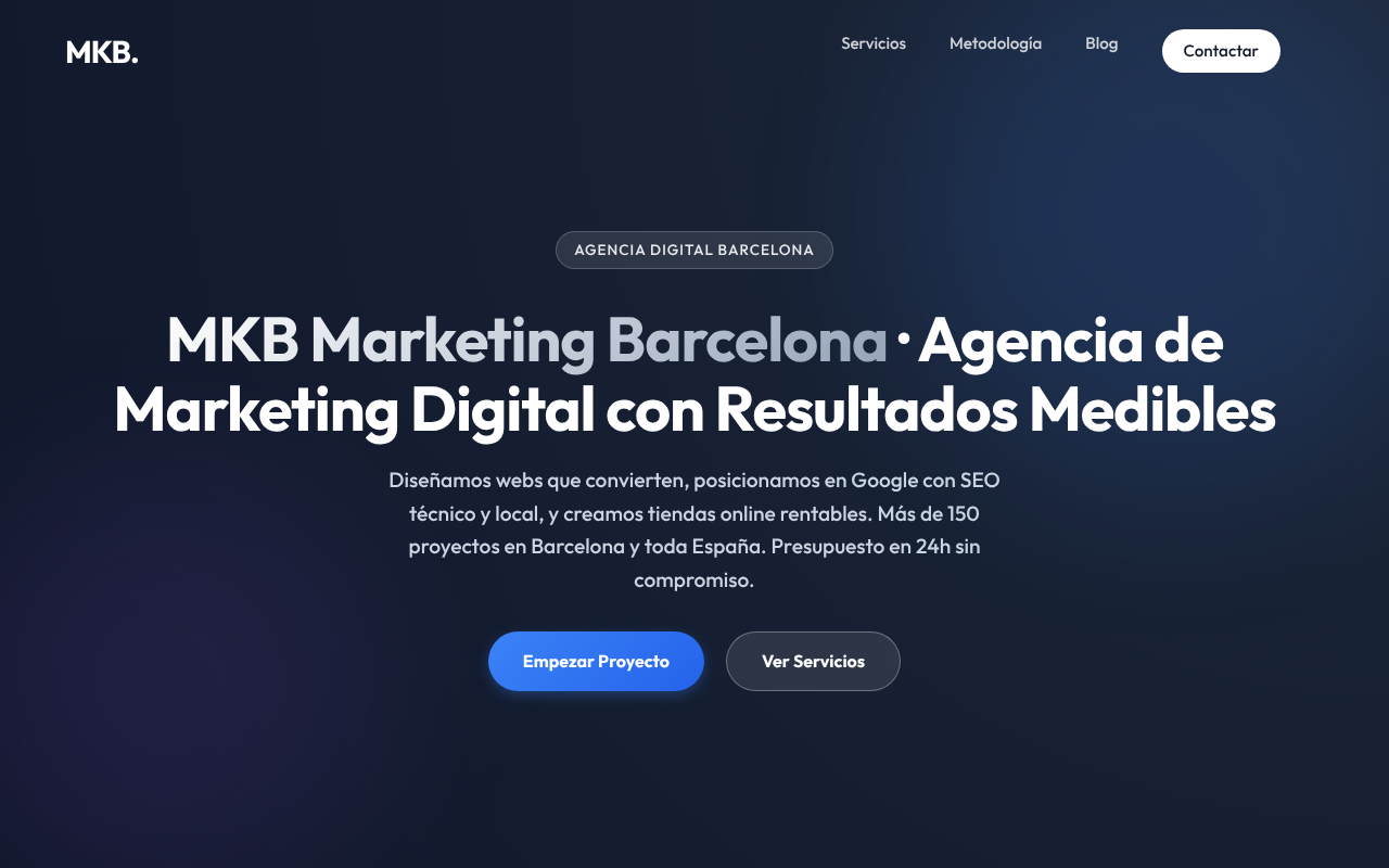MKB Marketing Barcelona — Web Directory
