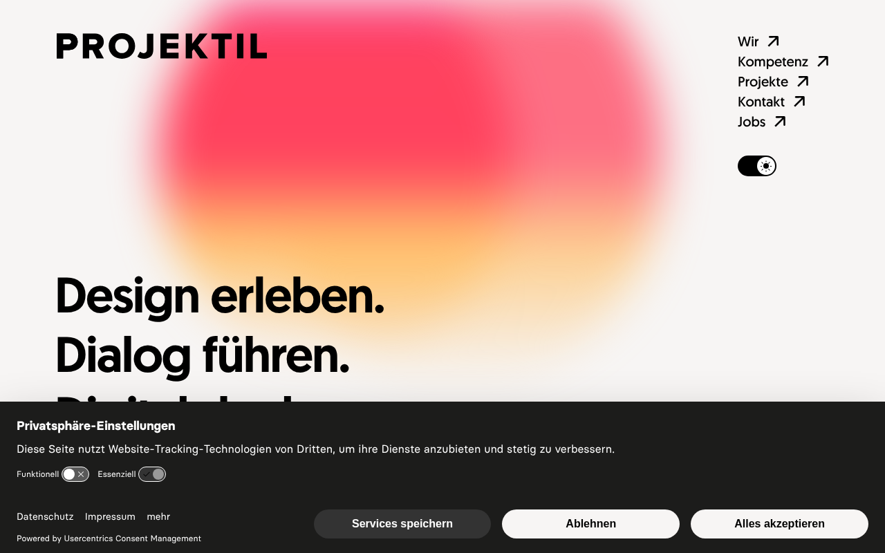 PROJEKTIL screenshot