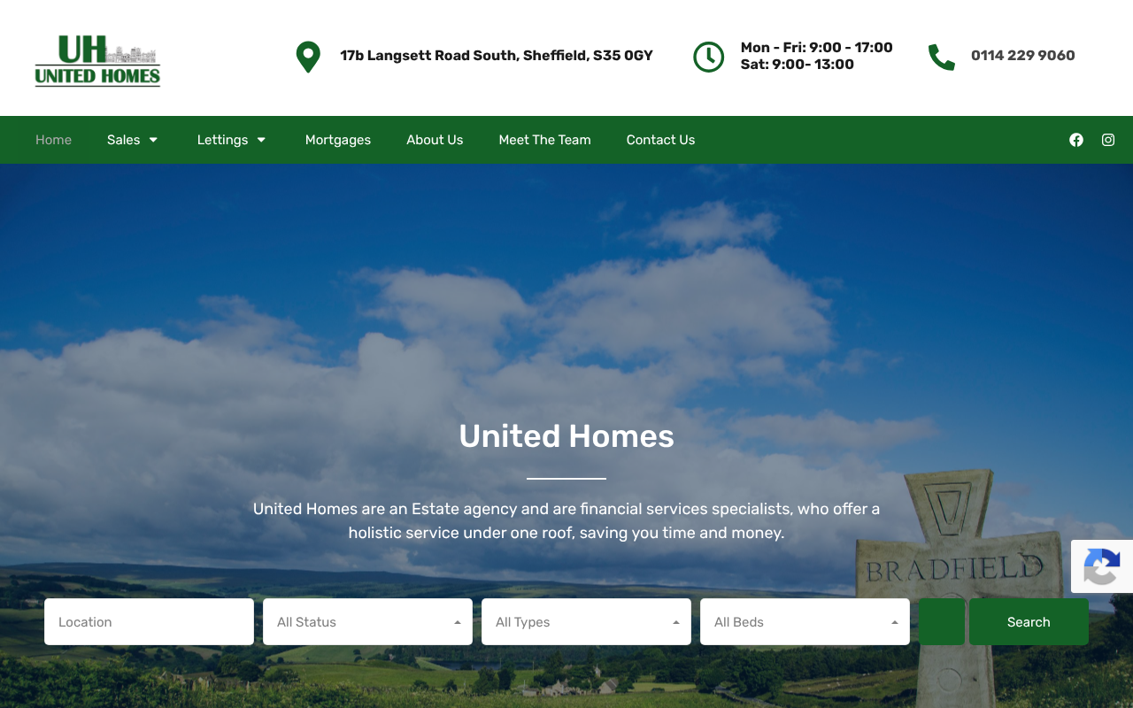 United Homes screenshot