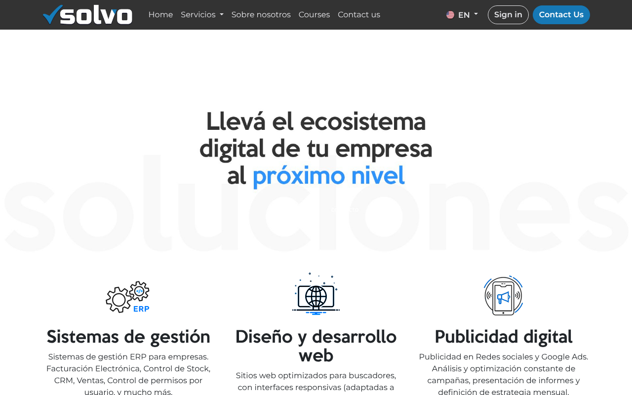 Agencia de Marketing Barcelona :: Solvo screenshot