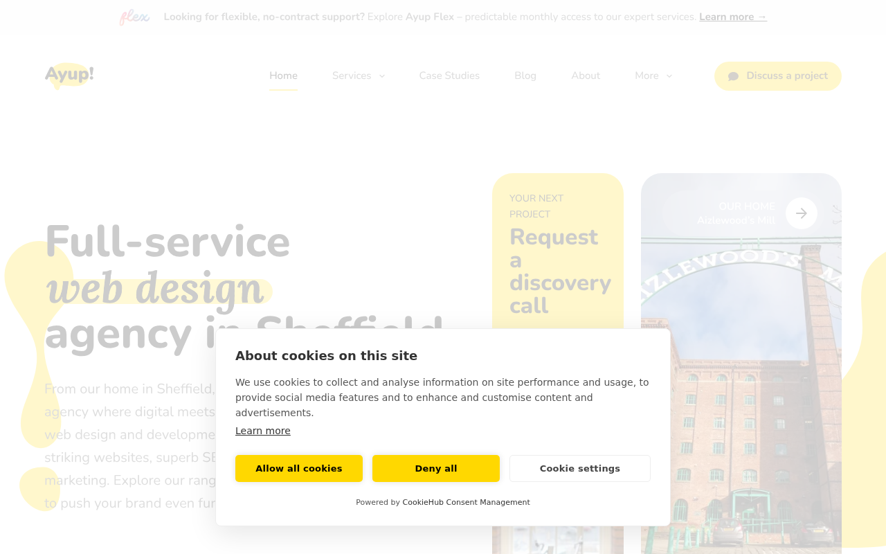 Ayup Creative screenshot