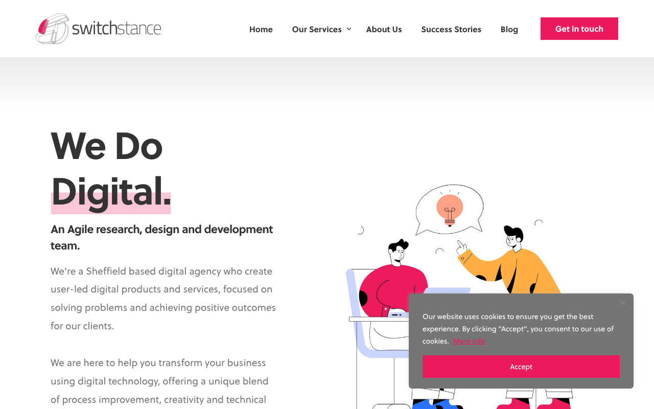 Switchstance Agency screenshot
