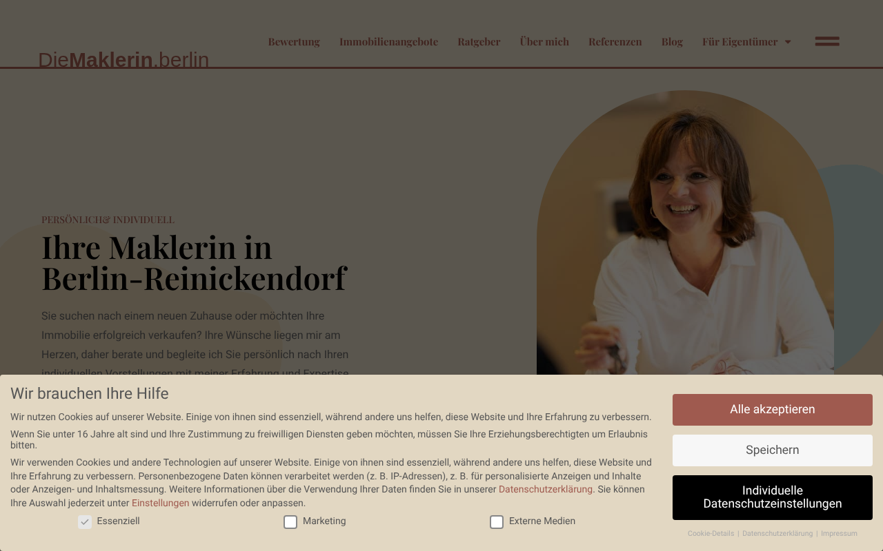 DieMaklerin.berlin screenshot