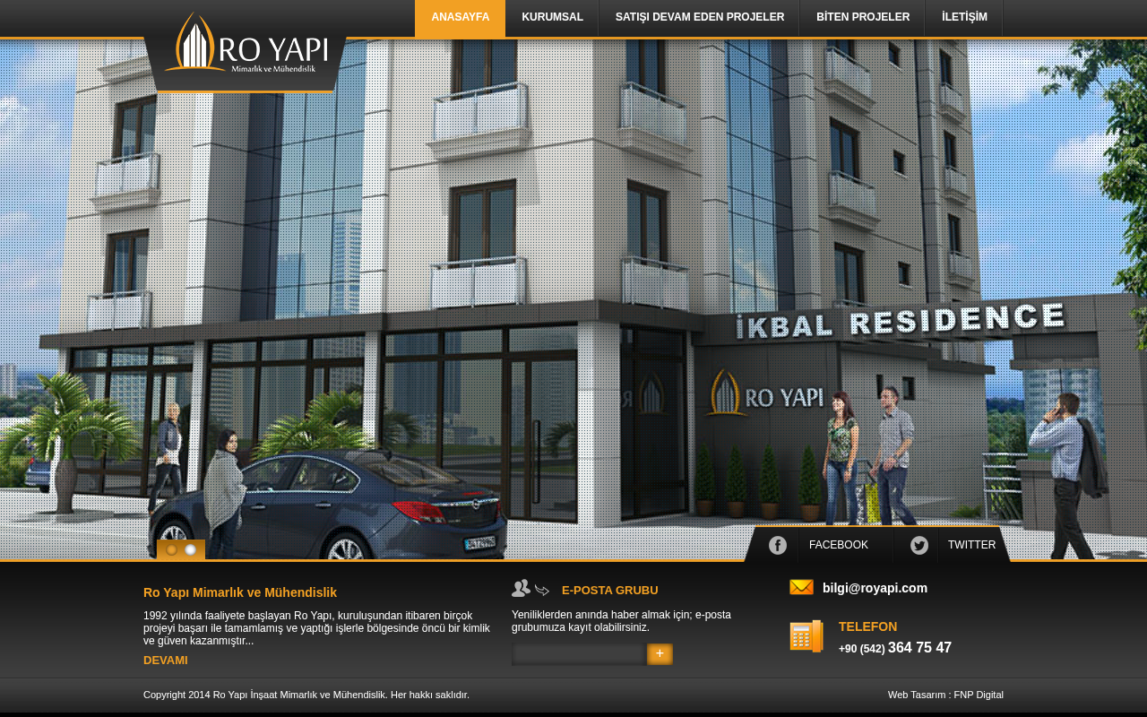 http://www.royapi.com screenshot