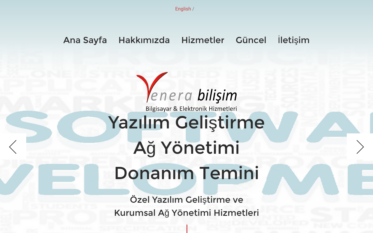 Venera Bilişim Ltd. screenshot
