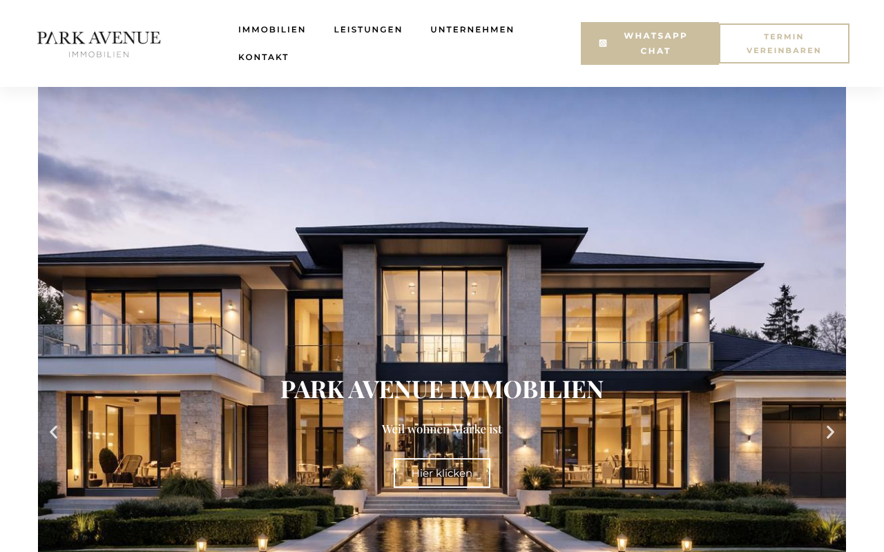 Park Avenue Immobilien
