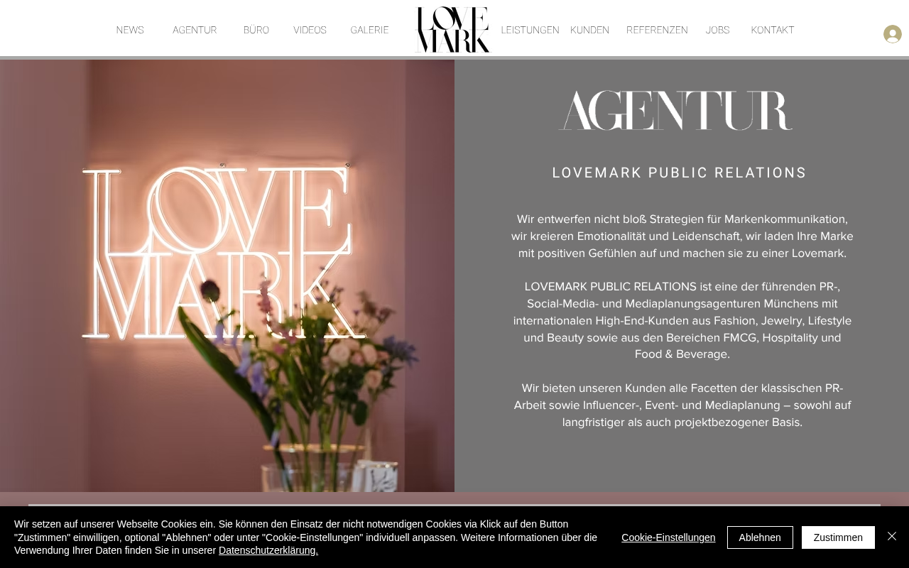 Lovemark Public Relations — Web Directory