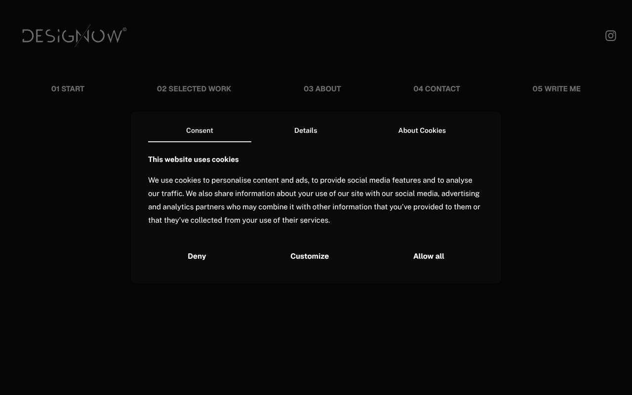 Design Now© – Branding, Web Design & Creative Direction Grafikdesign München screenshot