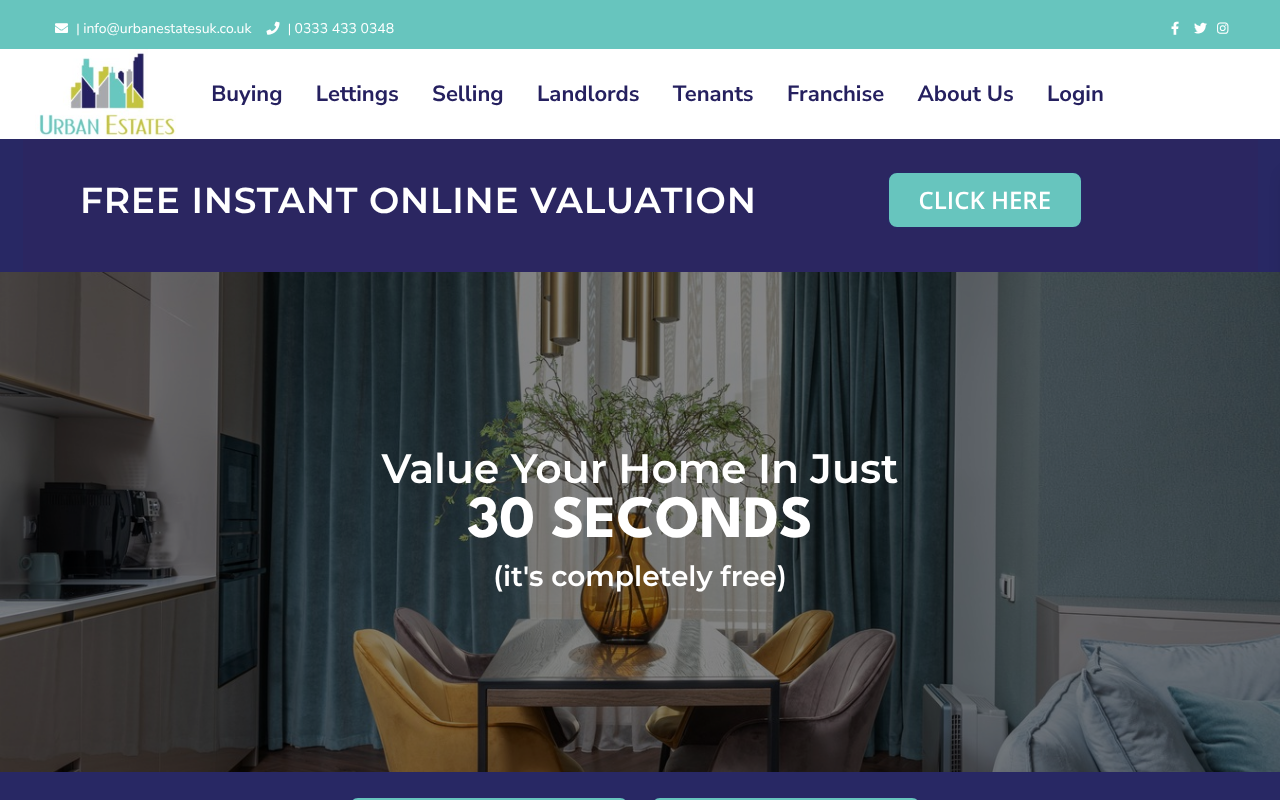Urban Estate Agents screenshot