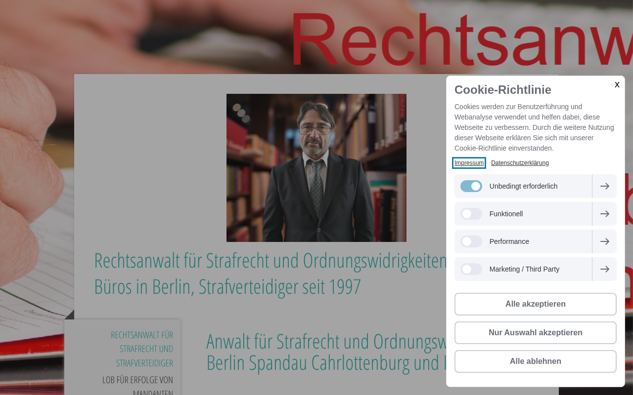 Rechtsanwalt Robert Julius Bosche screenshot