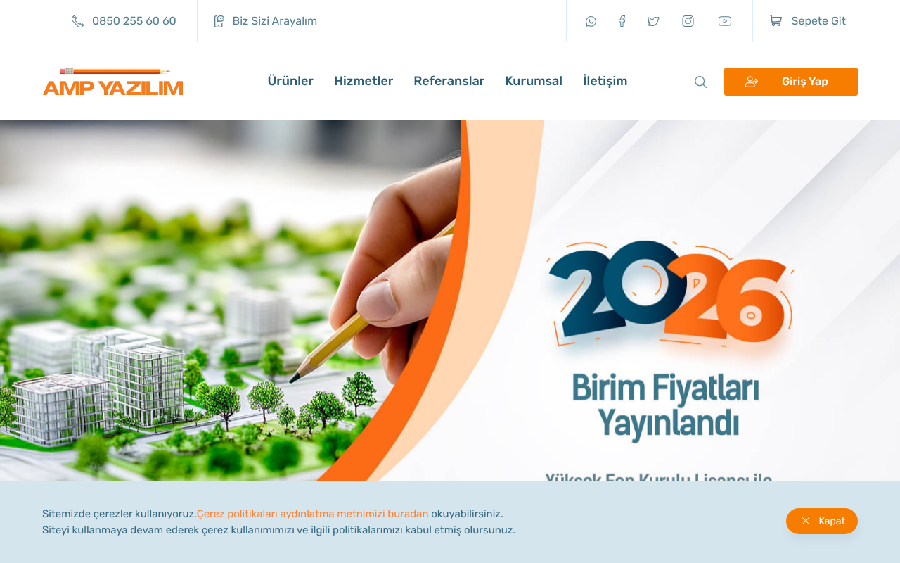 AMP YAZILIM HASANPAŞA OFİSİ screenshot