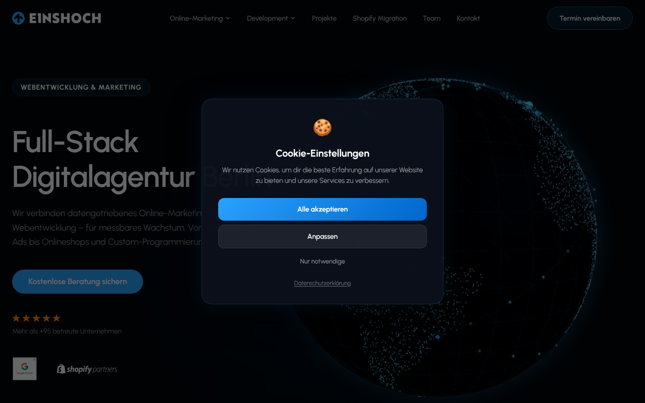 EINSHOCH Online Marketing Agentur Berlin — Web Directory
